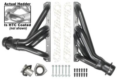 Hedman Hedders - Hedman 68476 Silver Mid-Length Headers for 82-92 Chevy Camaro 283-400