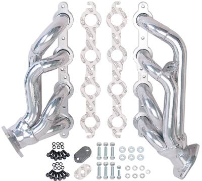 Hedman Hedders - Hedman 69696 Silver EO Headers for 99-07 GM 2WD-4WD Truck Or SUV w/LS Engine
