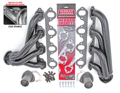 Hedman Hedders - Hedman 89236 Silver Engine Swap Headers for 54-72 2WD Ford F100/F150 429-460