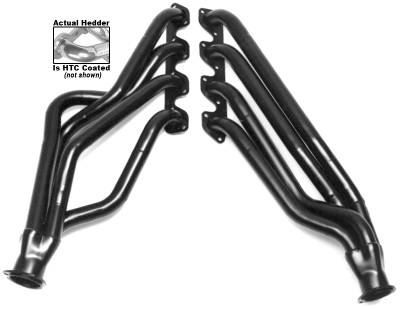 Hedman Hedders - Hedman 89266 Silver Long-Tube Headers for 77-79 2WD Ford F150/F250/F350 351-400M
