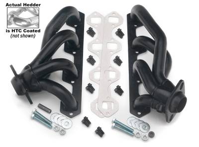 Hedman Hedders - Hedman 89476 Silver 50-State Headers for 86-95 2WD/4WD Ford F150/Bronco w/5.0L