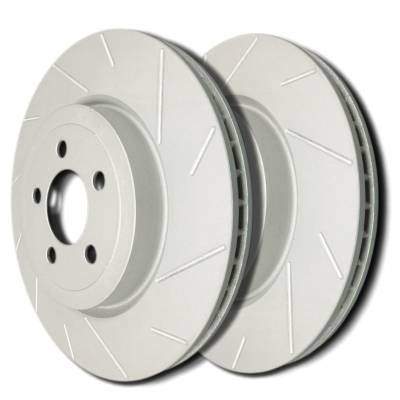 SP Performance - SP Performance T43-209 Slotted Brake Rotors ZRC Coating L/R Pr Rear