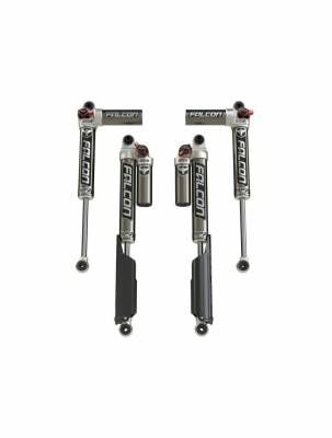 TeraFlex - TeraFlex 11-02-33-400-202 Falcon SP2 3.3 Fast Adj Piggyback Shocks 2-4.5" for JL