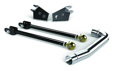 TeraFlex - TeraFlex 1443470 Pro LCG Front Upper Long FlexArm Kit w/Brackets for Jeep TJ