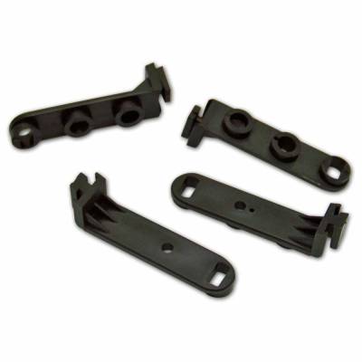 Zirgo High Performance - Zirgo ZIRZFMK1 Fan Mounting' 4 Black Long