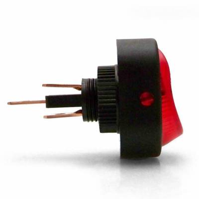 Keep It Clean - Keep It Clean SW33R Illuminated Rocker Switch 7 Red 30a/12v