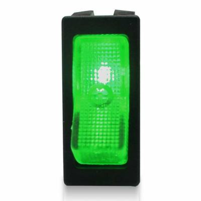 Keep It Clean - Keep It Clean SW27G Illuminated Rocker Switch 1 Green
