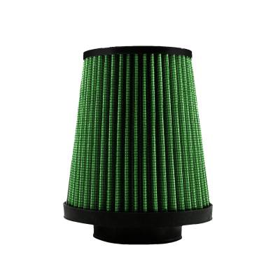 Green Filter USA - Green Filter 2047 Cone Air Filter 6" H 3" ID 5.5" OD 4.75" Top