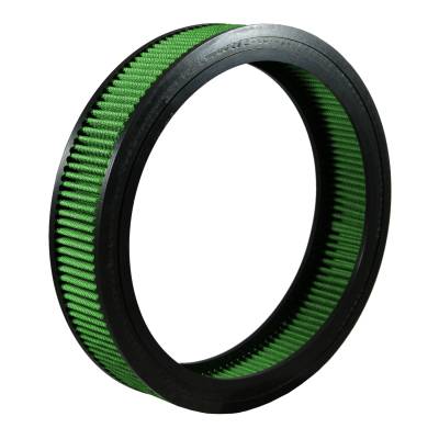 Green Filter USA - Green Filter 2073 Round Air Filter 2.5" H 9.81" ID 12" OD 12" Top