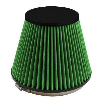 Green Filter USA - Green Filter 2383 Cone Air Filter 4" H 6" ID 7.5" OD 4.75" Top