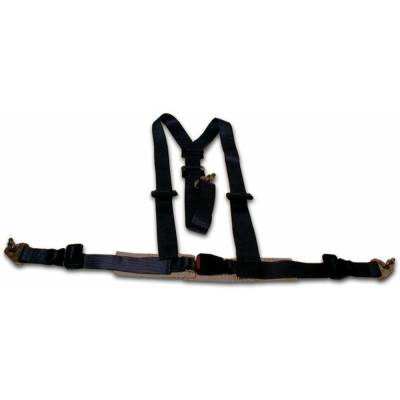 Safe-T-Boy - Safe-T-Boy STBSB3PXBK 3 Point Racing Harness Black