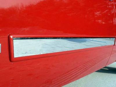 Quality Automotive Accessories - QAA TH47181 Stainless Rocker Panel Trim 2pc for 07-08 Chevrolet Silverado