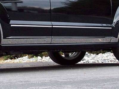 Quality Automotive Accessories - QAA TH47950 Stainless Rocker Panel Trim 6pc for 07-12 Dodge Caliber