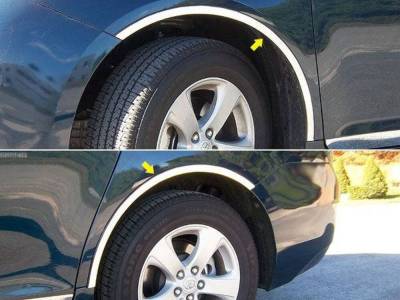 Quality Automotive Accessories - Quality Automotive WQ11150 Wheel Well Accent for Toyota Sienna