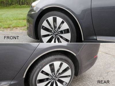 Quality Automotive Accessories - Quality Automotive WQ11805 Wheel Well Accent for 11-12 Kia Optima