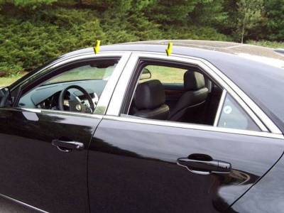 Quality Automotive Accessories - Quality Automotive WP48252 Window Accent Package 08-12 Cadillac CTS