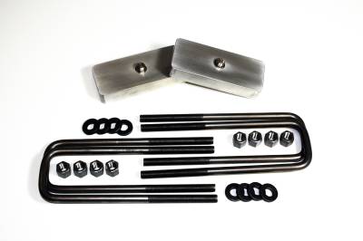 Rugged Off Road - Rugged Off Road 9-9001 Rear Block Kit 1.0" for 99-17 Sierra & Silverado 1500