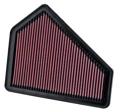 K&N - K&N 33-2411 Drop-In Replacement Air Filter