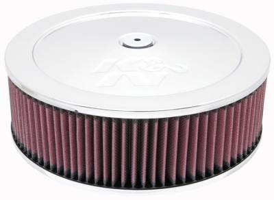 K&N - K&N 60-1230 Round Air Filter Assembly
