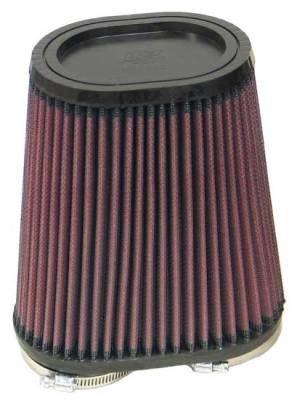 K&N - K&N RU-4710 Universal Clamp-On Air Filter