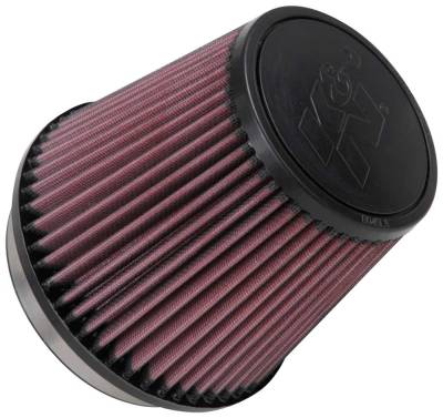 K&N - K&N RU-5147 Universal Clamp-On Air Filter