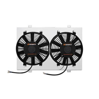 Mishimoto - Mishimoto MMFS-RX-LS Aluminum Radiator Fan Shroud Kit for LS-Swapped Mazda RX-7