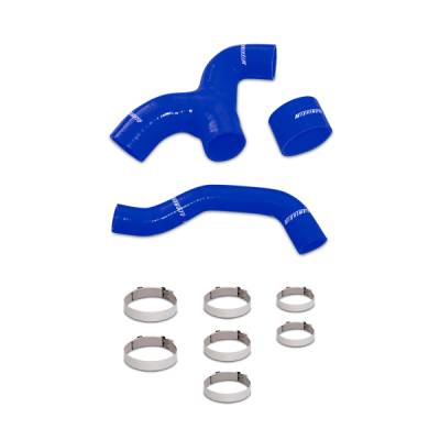 Mishimoto - Mishimoto MMHOSE-SUB-INTBL Blue Silicone Intercooler Hoses for Subaru