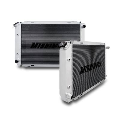 Mishimoto - Mishimoto MMRAD-MUS-79DP 79-93 Ford Mustang Dual Pass Manual Aluminum Radiator