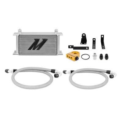 Mishimoto - Mishimoto MMOC-S2K-00T Oil Cooler Kit Thermostatic Incl Mounting Hardware