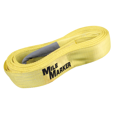 Mile Marker - Mile Marker 19330 3" x 30' Yellow Recovery Strap 30K