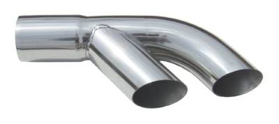 Pypes Performance Exhaust - Pypes EVT13 Exhaust Stainless Steel 3" Splitters for 76-81 Pontiac Trans Am