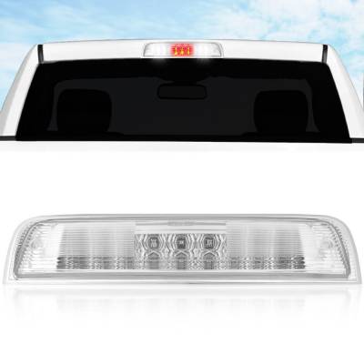 Recon - Recon 264112CL LED Third Brake Light Clear/Red/White for 09-18 Ram 1500/HD