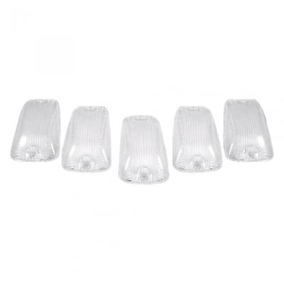 Recon - Recon 264159CL LED Cab Roof Light Kit Clear/Amber 88-02 GM C/K Truck