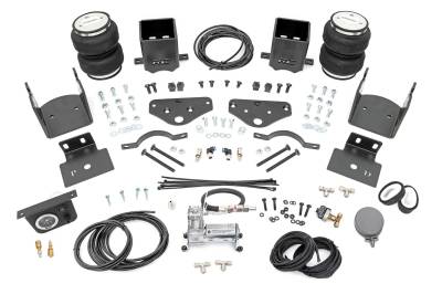 Rough Country Suspension Systems - Rough Country Rear Air Spring Kit w/Compressor 17-22 Super Duty 10021C