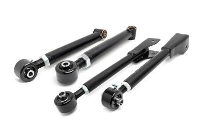 Rough Country Suspension Systems - Rough Country X-Flex Front Upper/Lower Control Arms 2.5"-6" for Jeep 11920