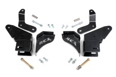 Rough Country Suspension Systems - Rough Country 1627 Control Arm Drop Bracket Kit 4.5"-6.5" for Jeep Cherokee XJ