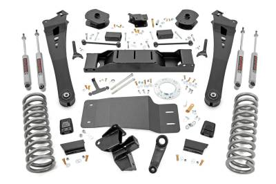 Rough Country Suspension Systems - Rough Country 5" Suspension Lift Kit for 19-24 Ram 2500 4WD 36030