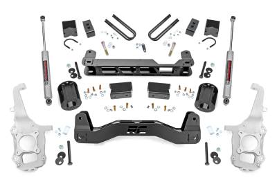 Rough Country Suspension Systems - Rough Country 40630 6" Suspension Lift Kit for 21-24 Ford F150 RWD