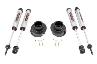 Rough Country Suspension Systems - Rough Country 37775 2.5" V2 Suspension Leveling Kit for 13-24 Ram HD Coil 4WD