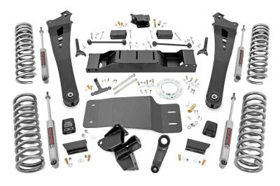 Rough Country Suspension Systems - Rough Country 38330 5" Suspension Lift Kit for 19-24 Ram 2500 4WD