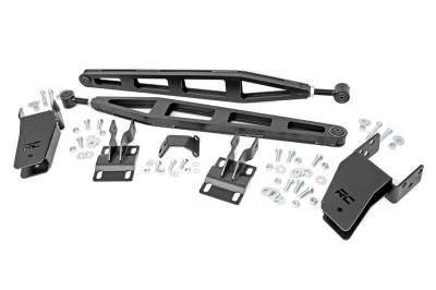 Rough Country Suspension Systems - Rough Country 51003 Rear Traction Bar Kit 3"-6" Lift for 08-16 Ford SD 4WD