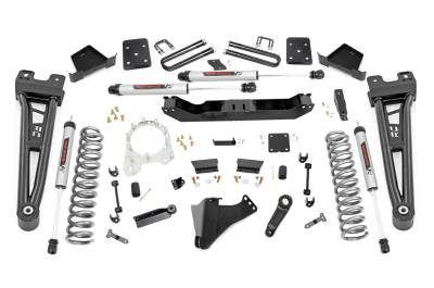 Rough Country Suspension Systems - Rough Country 55470 6" V2 Suspension Lift Kit for 17-22 Ford F250/350 4WD Diesel
