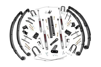 Rough Country Suspension Systems - Rough Country 617.20 4.5" Suspension Lift Kit for 87-95 Wrangler YJ 4WD Power