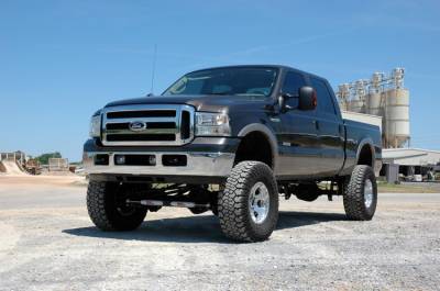 Rough Country Suspension Systems - Rough Country 581.20 6" 4-Link Lift Kit for 05-07 F250/F350 Super Duty Gas 4WD