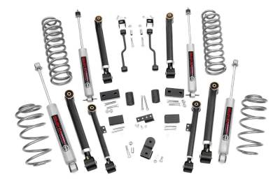 Rough Country Suspension Systems - Rough Country 68820 4" X-Series Lift Kit for 93-98 Jeep Grand Cherokee ZJ 4WD