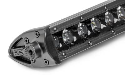 Rough Country Suspension Systems - Rough Country Black Series 20" Single Row LED Light Bar EACH 70720BL