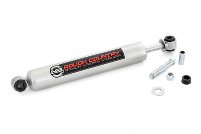 Rough Country Suspension Systems - Rough Country N3 Single Steering Stabilizer Stock Height Super Duty 8730930