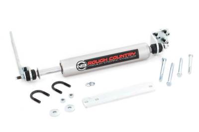 Rough Country Suspension Systems - Rough Country N3 Single Steering Stabilizer 0-4" Lift 91-97 Ranger 8738430