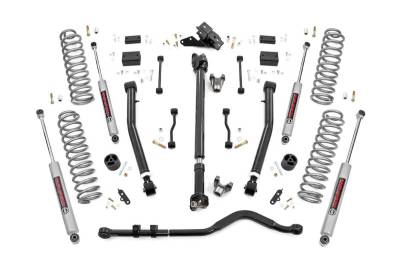 Rough Country Suspension Systems - Rough Country 90930 3.5" Suspension Lift Kit for 18-23 Wrangler Rubicon JL 2DR