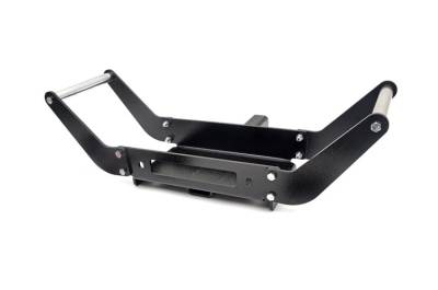 Rough Country Suspension Systems - Rough Country 2" Receiver Winch Mount Cradle Black RS109